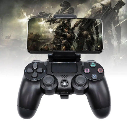 For PS4 Controller Phone Clip Stretchable Mobile Holder Bracket Gaming Mount