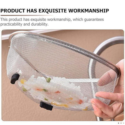 Triangle Sink Strainer Basket Household Kitchen Shelf Leftover Draining Rack