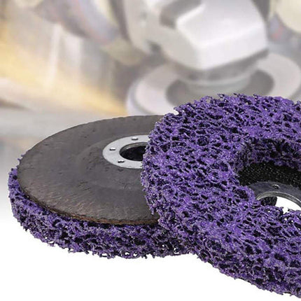 10PCS 125mm Stainless Steel Grinding Nylon Polishing Wheel for Car Paint Removal