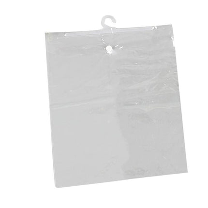 Hanging Storage Bag Large Hook Clear Bag Hanging 100PCS 17CM x 22CM - Aimall