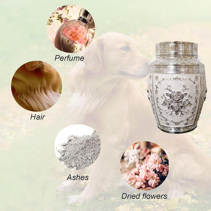 Large Sealed Jar Pet Urn Storage Jar for Pet Ashes Keepsake Memorial Container