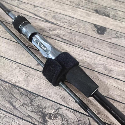 10-20X Fishing Rod Tie Strap Tackle Wrap Band Pole Holder Fastener Fishing Tool