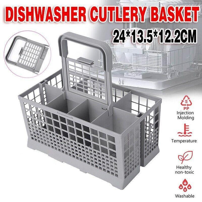 Universal Dishwasher Cutlery Basket Suits For Many Brands 240Mm X 135Mm X 122Mm - Aimall