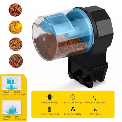 Intelligent Automatic Fish Feeder for Aquarium Large Capacity Timing Feeder