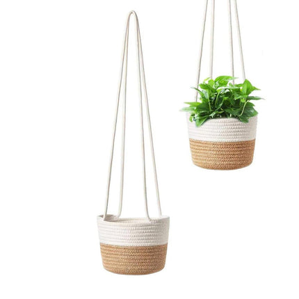 Hanging Storage Basket Wall Planter Decorative Hanging Basket for Plants Storage