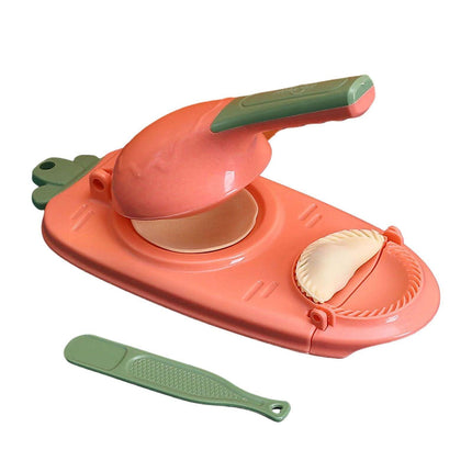 2in1 Dumpling Skin Chapati Maker Press Machine Wrapper Mould Handle Tools Pastry - Aimall