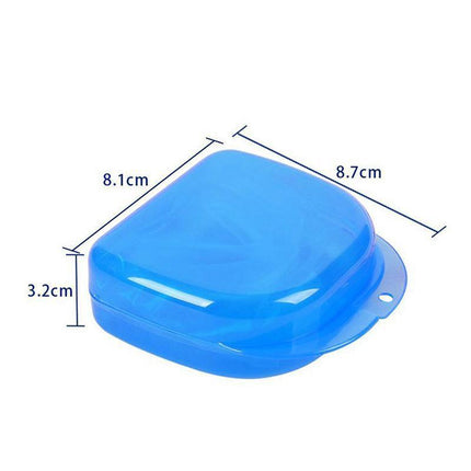 2 Set Anti Snore Stop Snoring Sleep Apnea Mouthpiece Tray Stopper Mouthguard - Aimall