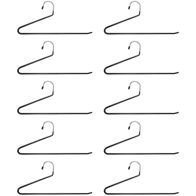 10PCS Goose Shaped Pants Rack Non Slip Z Shaped Pants Clip Wardrobe Storage Clip