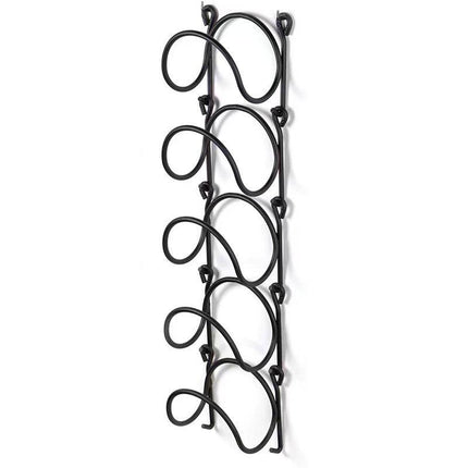 Multifunctional Wall Mounted Bathroom Storage Rack Multi Layer Towel and Wine