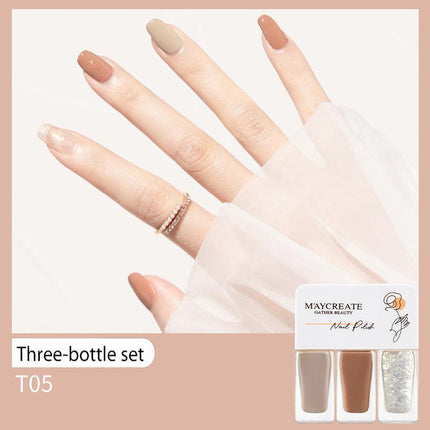 Fashion 11 Styles 3 in 1 One Step Gel Nail Polish Quick Drying Gel Varnish 12ml - Aimall