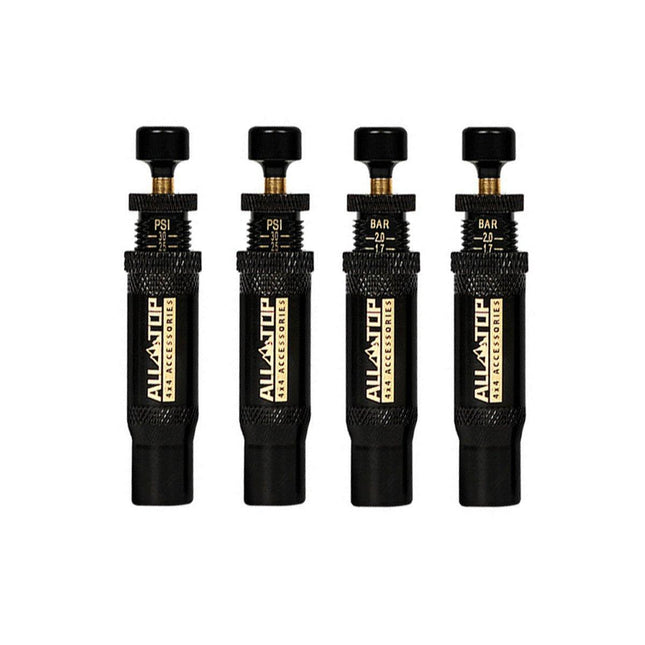 4PCS Tyre Deflators Air Quick Deflator 10-30 PSI Tire Valve Core Tool Portable