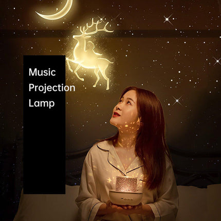 Starry Sky Projection Lamp HD Night Light Atmosphere Projector Creative Gift