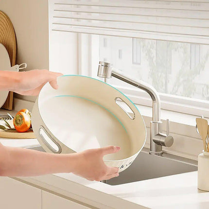Kitchen Rotating Spice Rack Storage Organizer Multifunctional Round Tray Holder