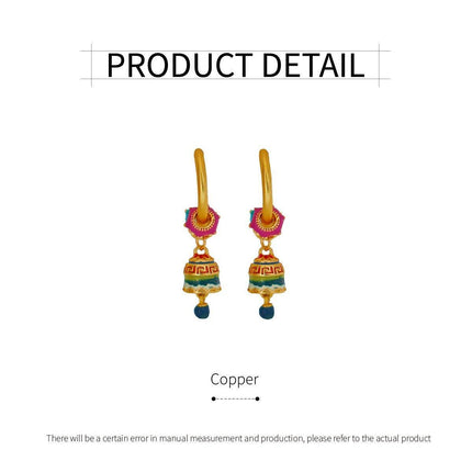 Elegant Chinese Fashion High-end Simple Earrings Modern Trendy Jewelry for Women