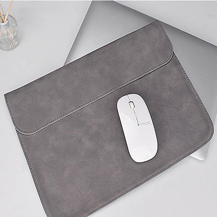 13" Pouch Laptop Bag Cover Leather Sleeve Case MacBook Air Pro Dell Retina - Aimall