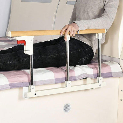 Folding Bedside Support Rail Anti-Fall Assist Handle Adjustable Barrier