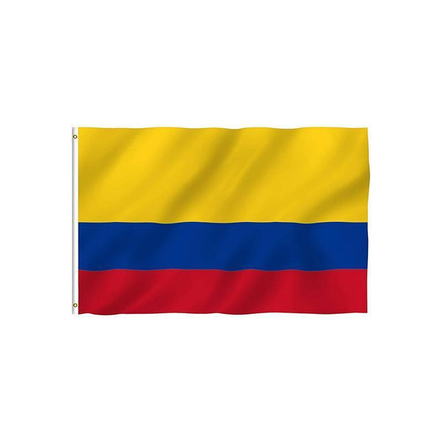 Large Colombia Colombian Flag Heavy Duty Outdoor CO 90x150cm - 3x5ft - Aimall