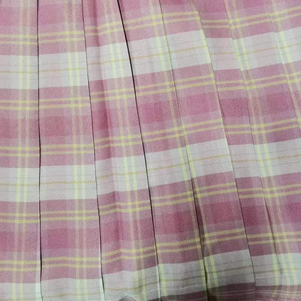 Women Girls School Pleated Skirt Summer High Waist Tartan Short Skirt AU Stock - Aimall