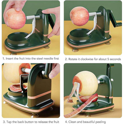 Manual Fruit Vegetable Peeler for Apple Potato Quick Peeling Kitchen Tool