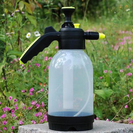 2L Manual Foam Pump Sprayer Adjustable Nozzle Car Wash Home Cleaning