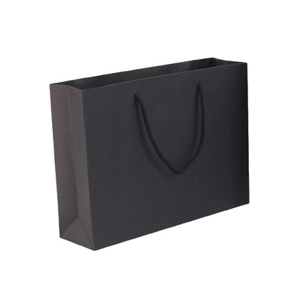 25X Kraft Paper Bags Gift Shopping Bag Carry White Pink Black Bag With Handles
