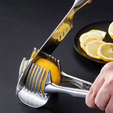 Multifunctional Lemon Tomato Fruit Slicer Cutter Tool with Handle for Household