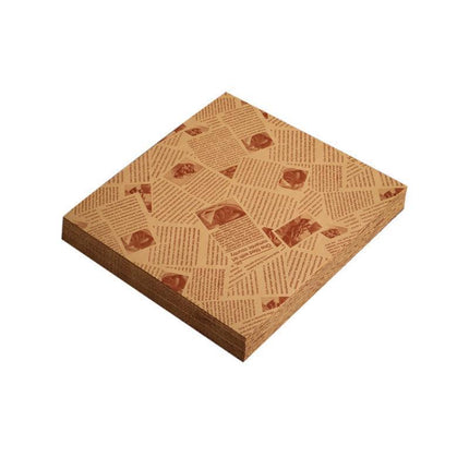500PCS Food Wrapping Paper Oilpaper Greaseproof Baking Sandwich Packing Papers Kraft - Aimall