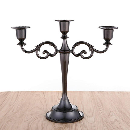 3/5 Arms Alloy Candle Holder Stand Candlesticks Candelabra Wedding Home Decor