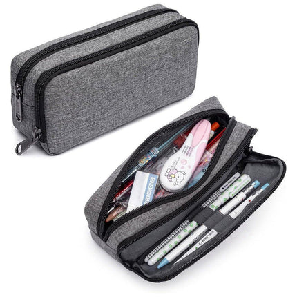Large Capacity Pencil Case Double Layer for Primary School Students Creative Bag