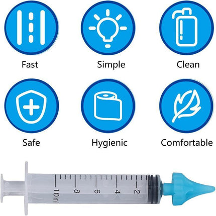 Ear Cleaning Irrigation Kit Ear Wax Removal Tool Water Washing Syringe - Aimall