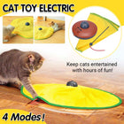 Interactive Cat Toy Electronic Kitten Teaser Moving Mouse Fabric Puzzle Game - Aimall