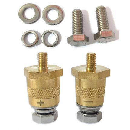 2pcs Automotive Battery Connector Posts Maintenance and Modification Accessories