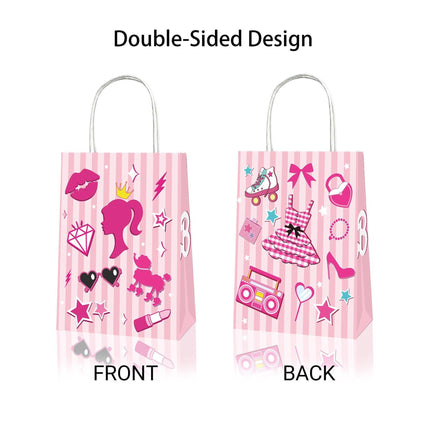 Barbie Kraft Bag With Rope