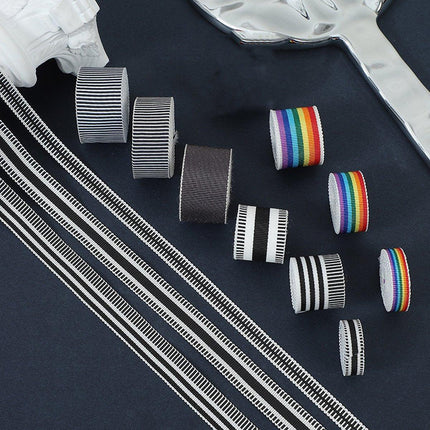 50Yards DIY Elastic Binding Tape Bias Ribbon Strap Sewing Craft Webbing Trimming