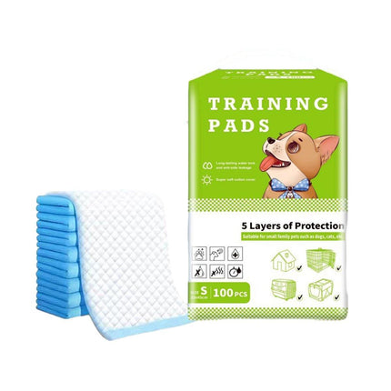 Large Puppy Dog Training Pads Pet Toilet Thickened Pee Pads Mat Indoor Absorbent - Aimall