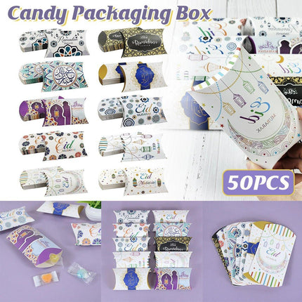 Elegant Wedding Party Candy Boxes 50PcsGift Packaging Supplies Party Decorations