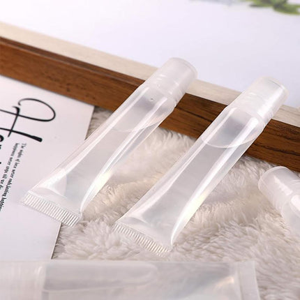 20PCS 8ml Empty Lipstick Lip Balm Tube Clear Lip Gloss Container Squeeze Bottles - Aimall