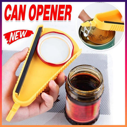 Adjustable Jar Opener Lid Gripper Bottle Opener Multipurpose Tools For Seniors - Aimall