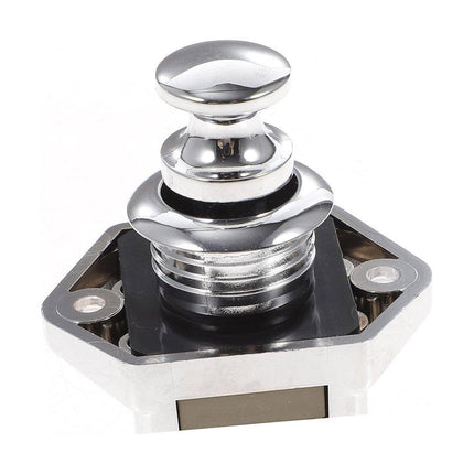 5PCS Cabinet Door Lock Push Button Latch Small Hanger Lock for Camper Caravan