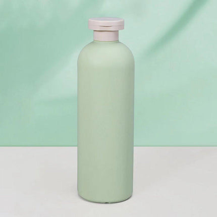 5PCS Green Squeeze Bottles Refillable Plastic Liquid Soap Lotion Travel Use