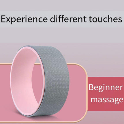 Yoga Wheel Back Roller for Pilates Open Shoulder Widened Circle Back Massage