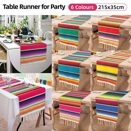 Woven Blanket Tassel Party Tablecloth Home Decoration Table Flags Cover Cloth