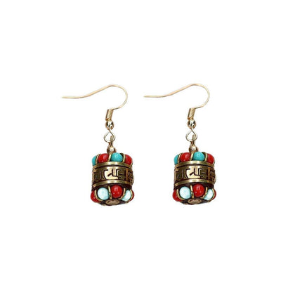 Retro Ethnic Style Earrings Fashion Jewelry for Women Bohemian Accessories