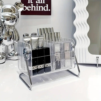 6 Compartment Remote Control Organizer Miscellaneous Shelf Living Room Storage