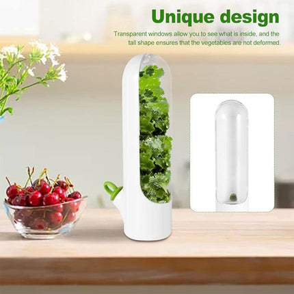 2pcs Fresh Box Vegetable Crisper Fridge Storage Container for Kitchen Use