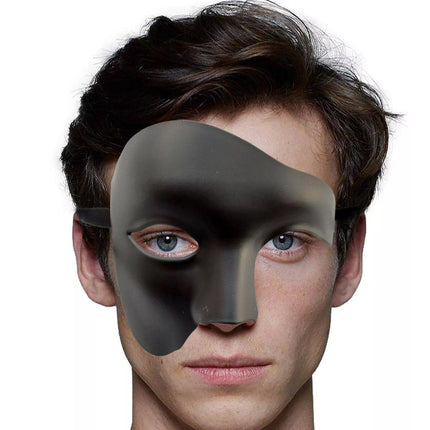 One Eye Half Face Mask Prom Party Nightclub Costume Mask Halloween Fancy Dress