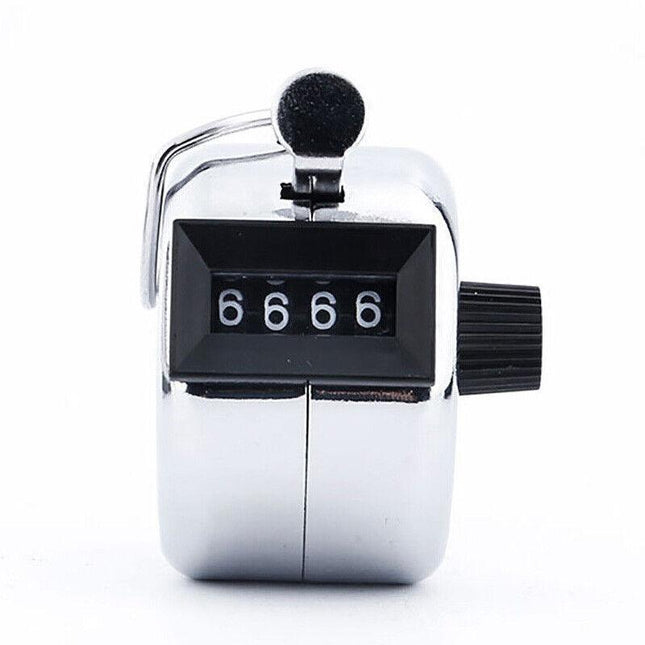4 Digit Tally Counter Hand Held High Quality Number Clicker Manual Sale AU Stock - Aimall