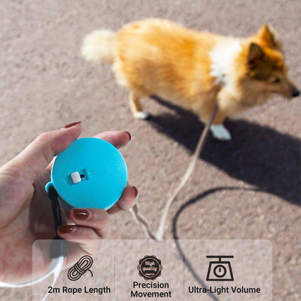 2M Outdoor Mini Retractable Leash Traction Rope Cats Dogs Durable