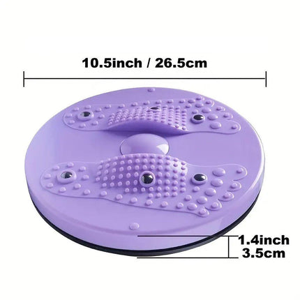 Magnetic Waist Twist Abdominal Fitness Disc Yoga Home Gym Exercise Equipment
