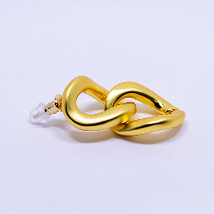 Fashion Retro Hoop Earrings Stylish Large Hoop Earrings Women Vintage Jewelry